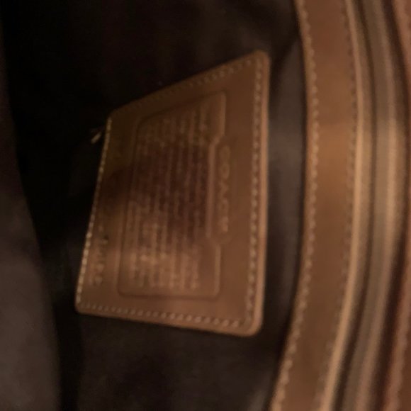 Vintage Coach tote - Picture 2 of 2